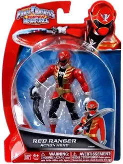 Coupon ❤️ Power Rangers Super Megaforce Red Ranger Action Hero Action Figure [Damaged Package] 🎁