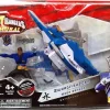 New 👍 Power Rangers Samurai SwordfishZord & Mega Blue Ranger Kevin Action Figure [Water] 🌟 -Power Rangers shop swordfishzordblue