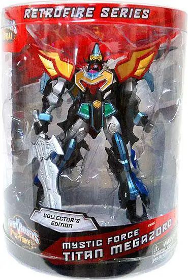 Cheap ๐ Power Rangers Retrofire Series Mystic Force Titan Megazord Action Figure โจ 3 Cheap ๐ Power Rangers Retrofire Series Mystic Force Titan Megazord Action Figure โจ