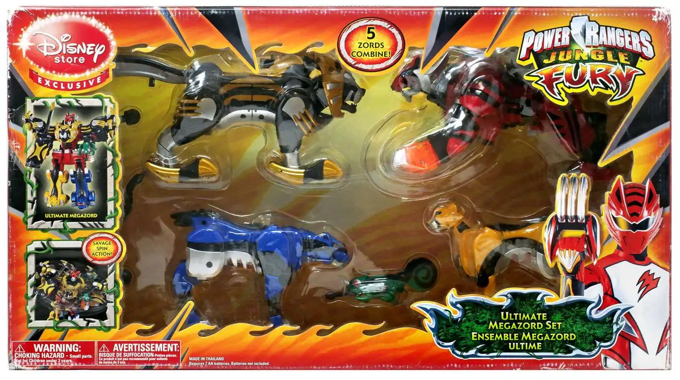 Coupon โ๏ธ Power Rangers Jungle Fury Deluxe Ultimate Megazord Set Exclusive Action Figure ๐ 2 Coupon โ๏ธ Power Rangers Jungle Fury Deluxe Ultimate Megazord Set Exclusive Action Figure ๐