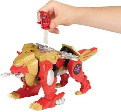 Promo 😍 Power Rangers Super Megaforce Zord Builder Wild Force Red Lion Action Figure Vehicle ❤️ -Power Rangers shop wfredlion inset3