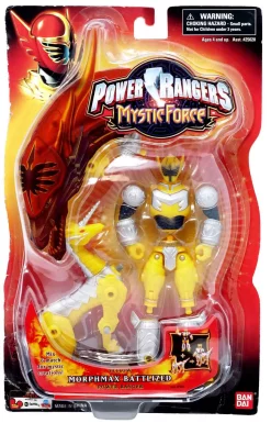 Brand new 🥰 Power Rangers Mystic Force Yellow Morphmax Battlized Ranger Deluxe Action Figure 🛒